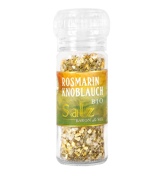 Bio Rosmarin Knoblauch Salz